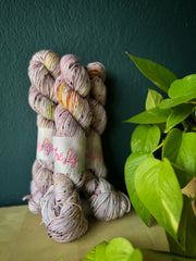 Young Dumb & Broke - Gaia: 85% Superwash Merino 15% Donegal Nep - DK