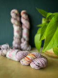 Young Dumb & Broke - Gaia: 85% Superwash Merino 15% Donegal Nep - DK