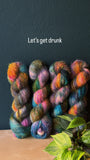*NEW* Pre-order Proteas - 42% Superwash Merino Wool 32% Superfine Alpaca 18% Neon Donegal Nep 8% Linen - DK