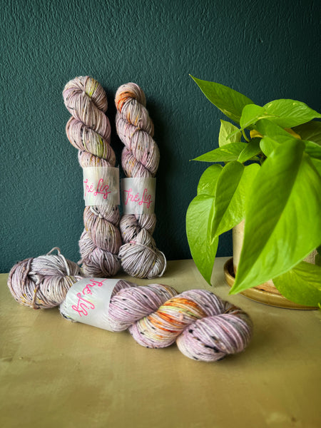 Young Dumb & Broke - Gaia: 85% Superwash Merino 15% Donegal Nep - DK