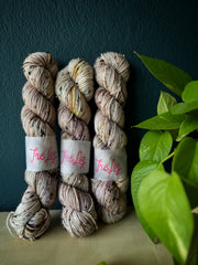 Escape Now - Gaia: 85% Superwash Merino 15% Donegal Nep - DK