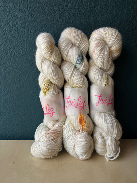 Survivor - Eros - 95% Superwash Merino 5% Silver Stellina  - Single Fingering