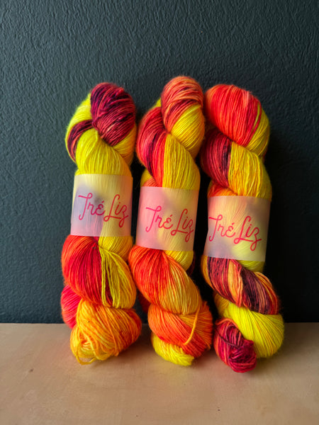 Damn, Your Eyes  - Zeus: 100% Superwash Merino Single - Fingering