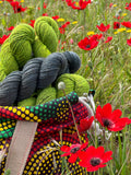 In The Forest You Go- Samskara: 60% Super Fine Merino 40% Recycled Yak & Cashmere - Fingering
