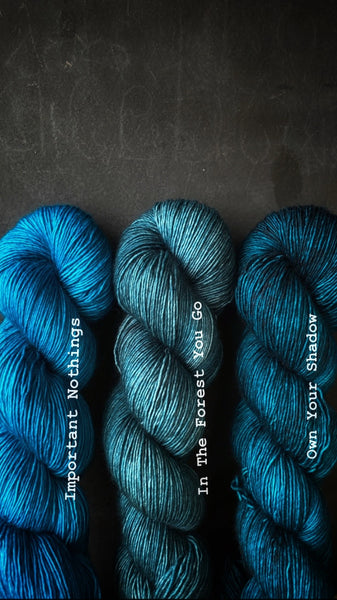 In the Forest You Go- Zeus: 100% Superwash Merino Single - Fingering