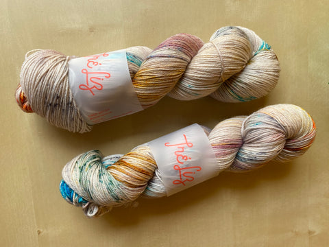 A Reality to experience - Ares: 75% Superwash Merino 25% Nylon - Sock